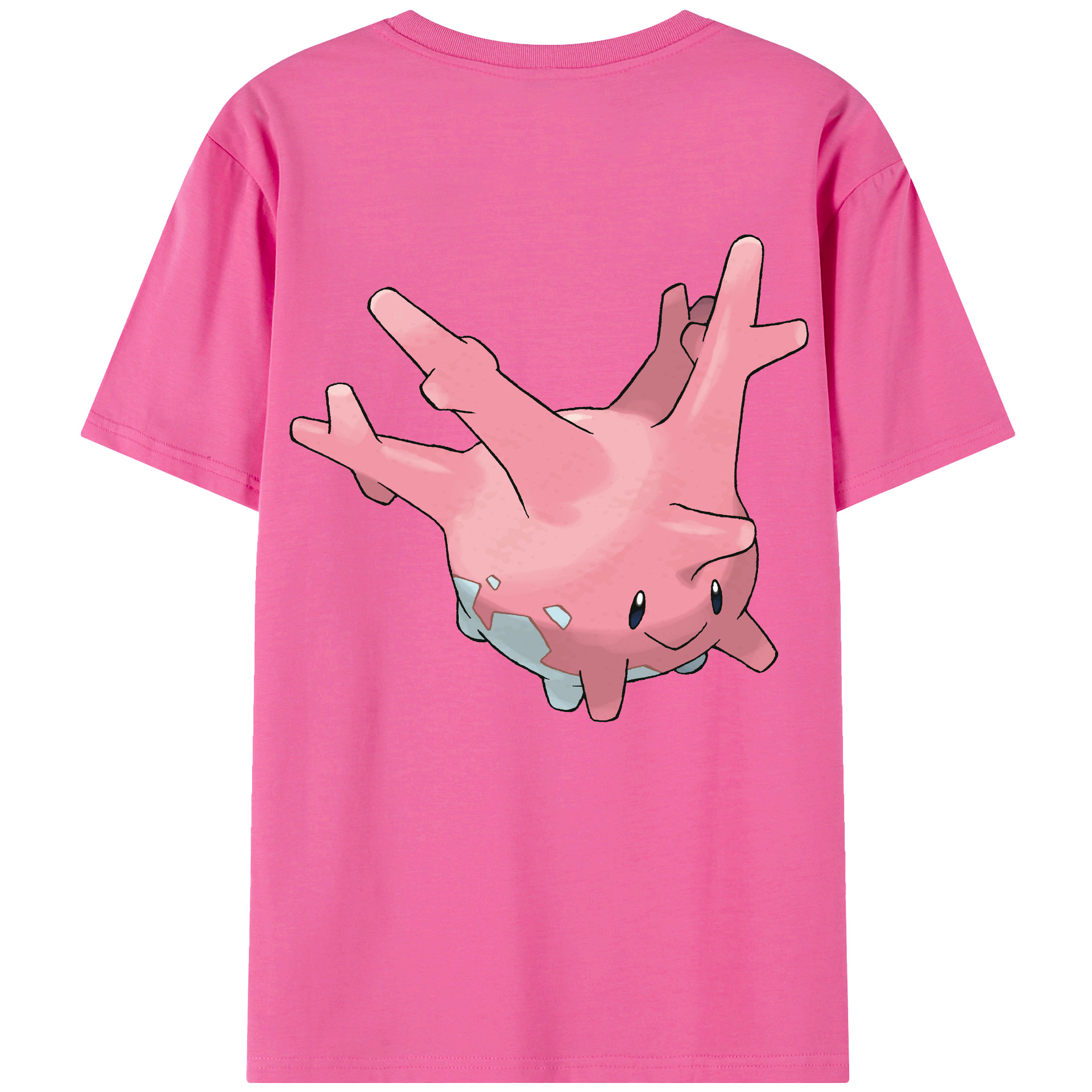 （画像用） ポケットモンスター Pokémon レディース半袖Tシャツ(バックプリント)